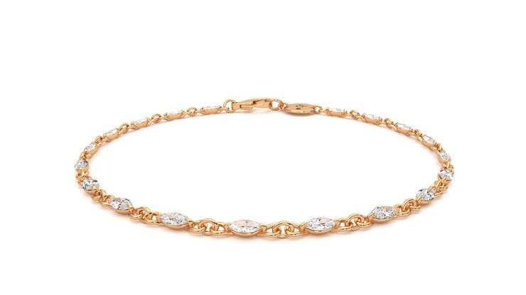 Taylor & Hart Iona Tennis Bracelet Jewellery 360 degree image 1