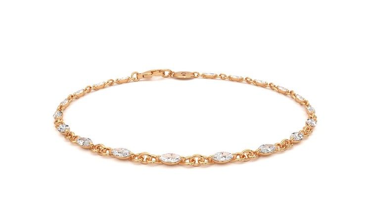 Taylor & Hart Iona Tennis Bracelet Jewellery 360 degree image 4