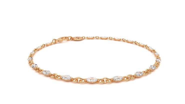 Taylor & Hart Iona Tennis Bracelet Jewellery 360 degree image 6
