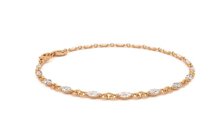 Taylor & Hart Iona Tennis Bracelet Jewellery 360 degree image 9