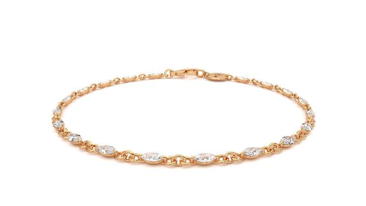 Taylor & Hart Iona Tennis Bracelet Jewellery 360 degree image 28