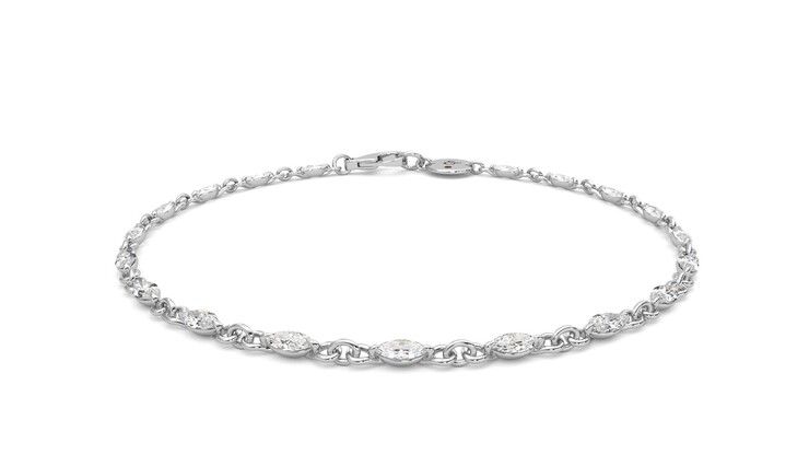 Taylor & Hart Iona Tennis Bracelet Jewellery 360 degree image 2