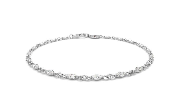 Taylor & Hart Iona Tennis Bracelet Jewellery 360 degree image 3