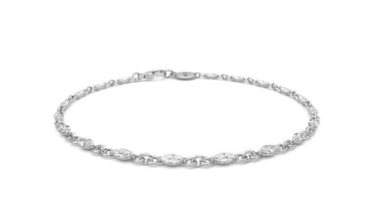 Taylor & Hart Iona Tennis Bracelet Jewellery 360 degree image 4