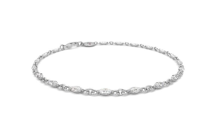 Taylor & Hart Iona Tennis Bracelet Jewellery 360 degree image 6