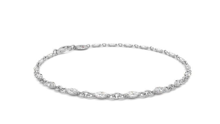Taylor & Hart Iona Tennis Bracelet Jewellery 360 degree image 7