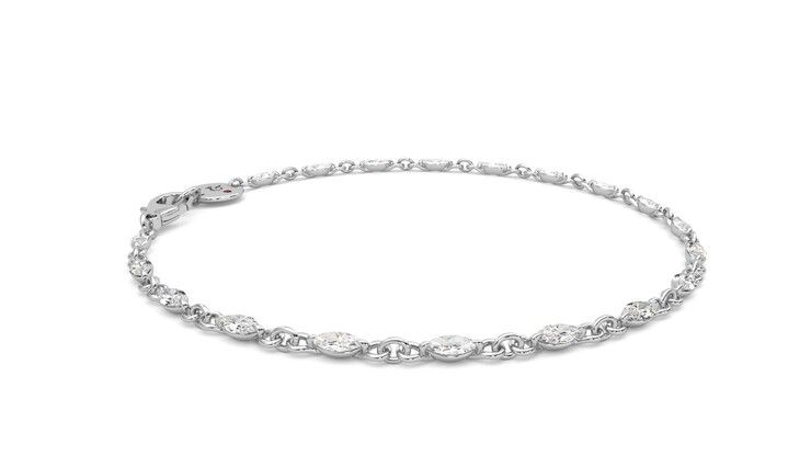 Taylor & Hart Iona Tennis Bracelet Jewellery 360 degree image 9