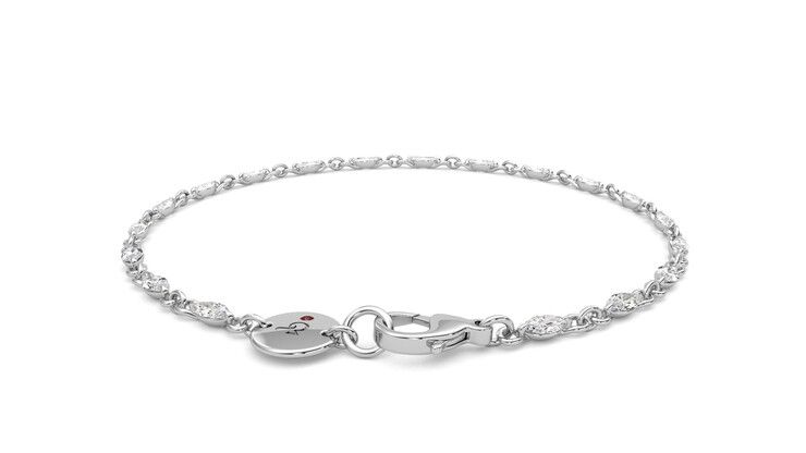Taylor & Hart Iona Tennis Bracelet Jewellery 360 degree image 15