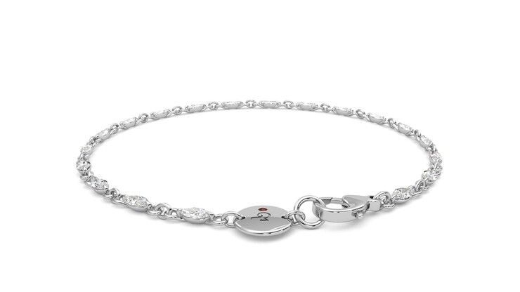 Taylor & Hart Iona Tennis Bracelet Jewellery 360 degree image 16