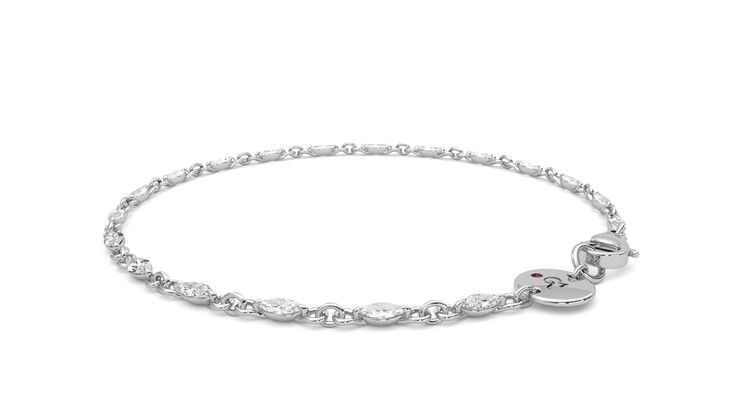Taylor & Hart Iona Tennis Bracelet Jewellery 360 degree image 18