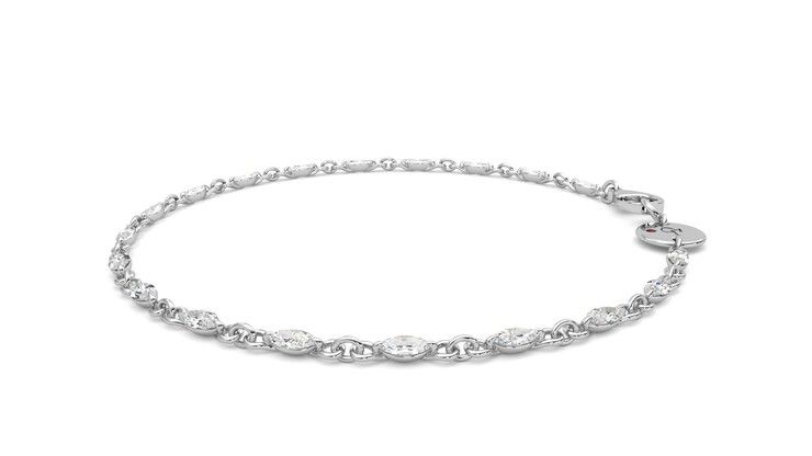 Taylor & Hart Iona Tennis Bracelet Jewellery 360 degree image 21