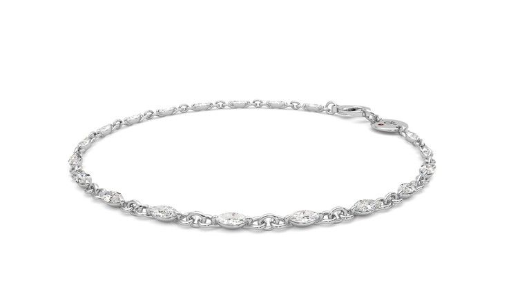 Taylor & Hart Iona Tennis Bracelet Jewellery 360 degree image 23