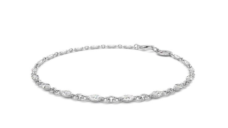 Taylor & Hart Iona Tennis Bracelet Jewellery 360 degree image 24