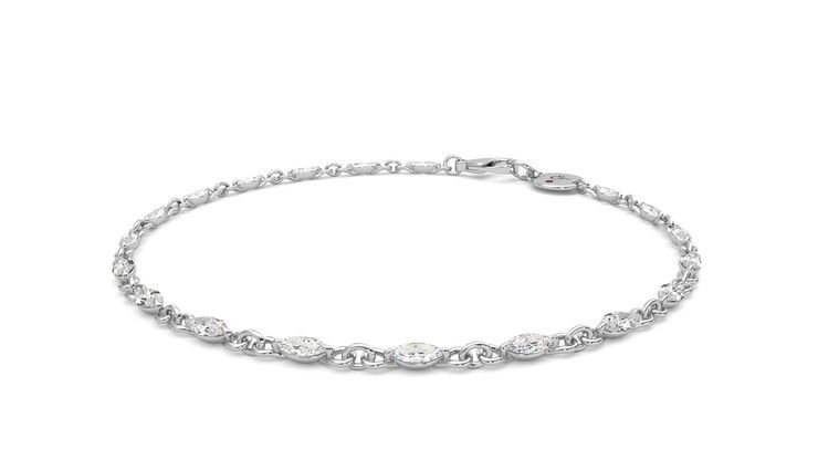 Taylor & Hart Iona Tennis Bracelet Jewellery 360 degree image 25