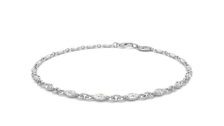 Taylor & Hart Iona Tennis Bracelet Jewellery 360 degree image 26