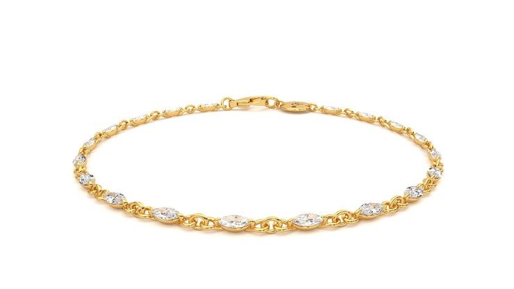 Taylor & Hart Iona Tennis Bracelet Jewellery 360 degree image 0