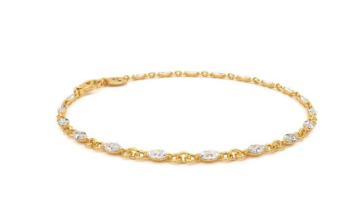 Taylor & Hart Iona Tennis Bracelet Jewellery 360 degree image 8