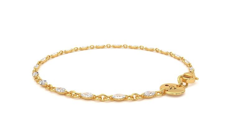 Taylor & Hart Iona Tennis Bracelet Jewellery 360 degree image 18