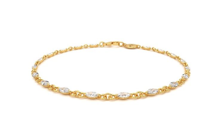 Taylor & Hart Iona Tennis Bracelet Jewellery 360 degree image 28