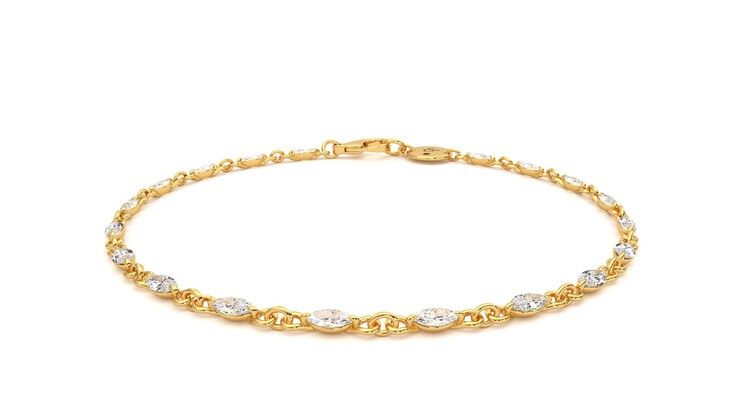 Taylor & Hart Iona Tennis Bracelet Jewellery 360 degree image 29
