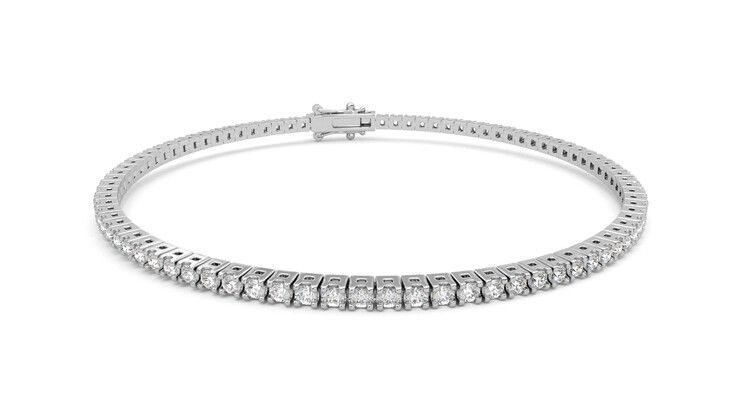 Taylor & Hart Juniper 2.00ct Tennis Bracelet Jewellery 360 degree image 3