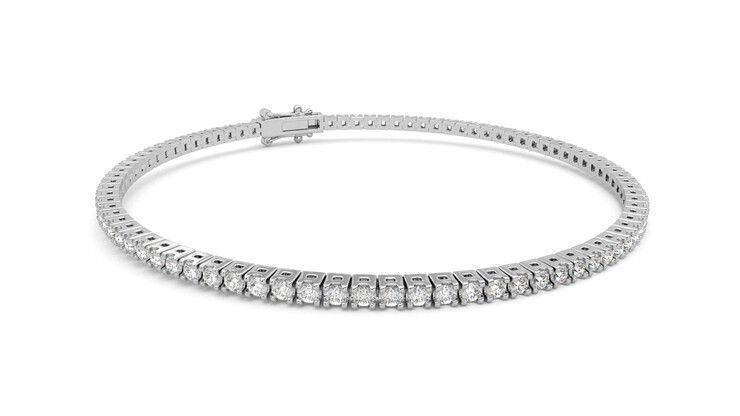 Taylor & Hart Juniper 2.00ct Tennis Bracelet Jewellery 360 degree image 5