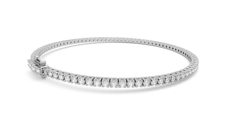 Taylor & Hart Juniper 2.00ct Tennis Bracelet Jewellery 360 degree image 12