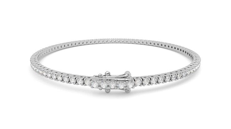 Taylor & Hart Juniper 2.00ct Tennis Bracelet Jewellery 360 degree image 15