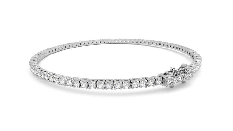Taylor & Hart Juniper 2.00ct Tennis Bracelet Jewellery 360 degree image 17