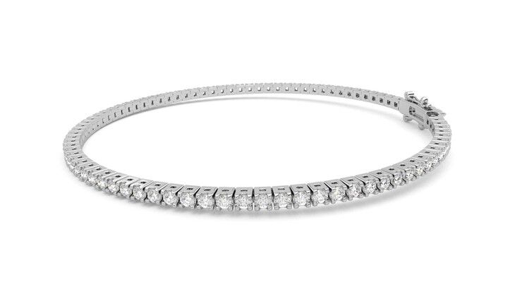 Taylor & Hart Juniper 2.00ct Tennis Bracelet Jewellery 360 degree image 21