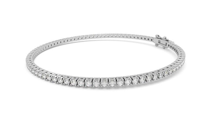 Taylor & Hart Juniper 2.00ct Tennis Bracelet Jewellery 360 degree image 22