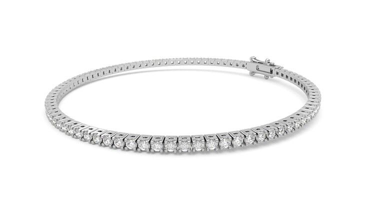 Taylor & Hart Juniper 2.00ct Tennis Bracelet Jewellery 360 degree image 23