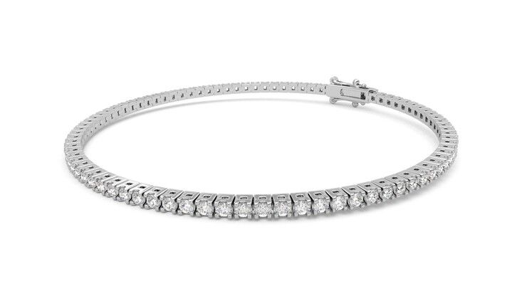Taylor & Hart Juniper 2.00ct Tennis Bracelet Jewellery 360 degree image 24