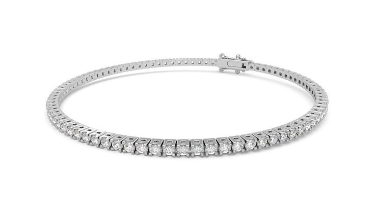 Taylor & Hart Juniper 2.00ct Tennis Bracelet Jewellery 360 degree image 25