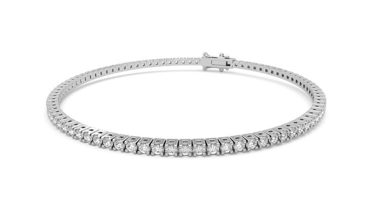 Taylor & Hart Juniper 2.00ct Tennis Bracelet Jewellery 360 degree image 26
