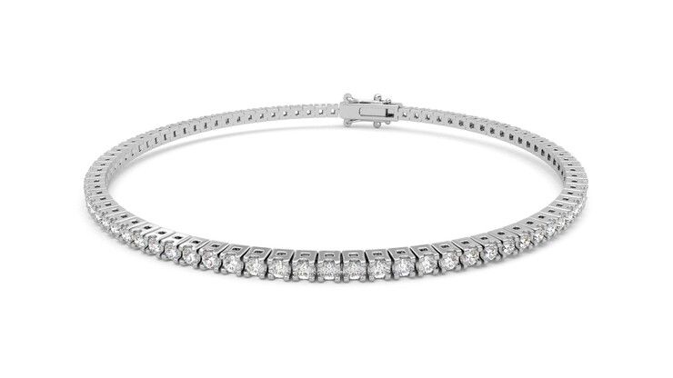 Taylor & Hart Juniper 2.00ct Tennis Bracelet Jewellery 360 degree image 27