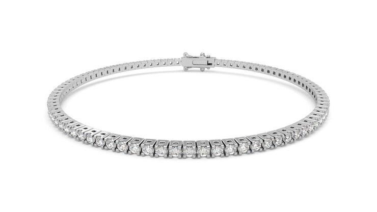 Taylor & Hart Juniper 2.00ct Tennis Bracelet Jewellery 360 degree image 28