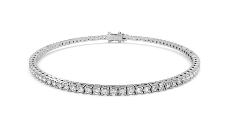Taylor & Hart Juniper 2.00ct Tennis Bracelet Jewellery 360 degree image 29