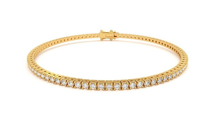 Taylor & Hart Juniper 2.00ct Tennis Bracelet Jewellery 360 degree image 0