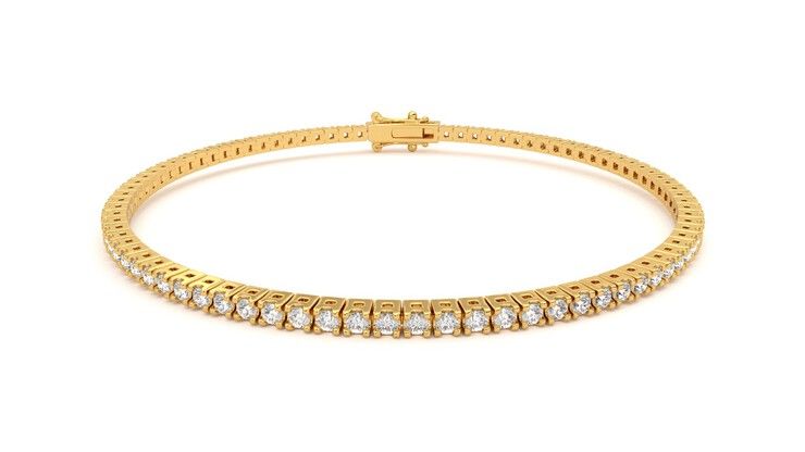 Taylor & Hart Juniper 2.00ct Tennis Bracelet Jewellery 360 degree image 1