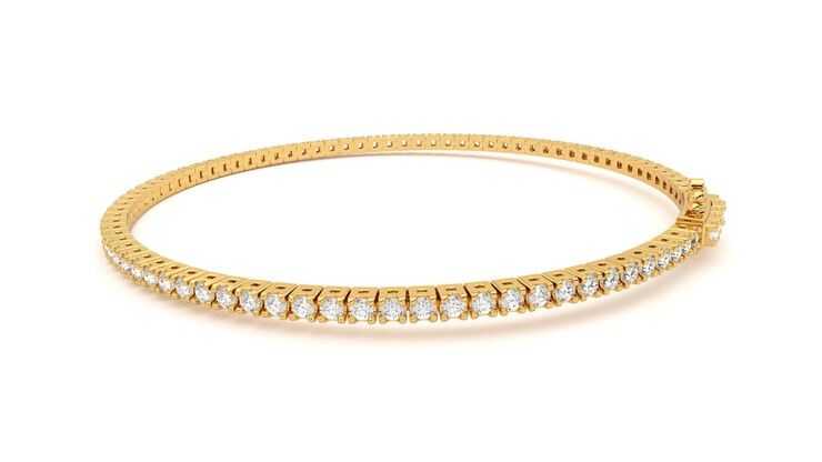 Taylor & Hart Juniper 2.00ct Tennis Bracelet Jewellery 360 degree image 19