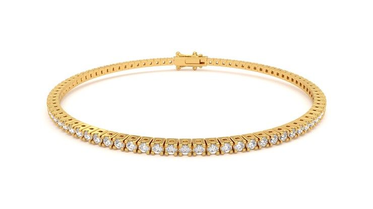 Taylor & Hart Juniper 2.00ct Tennis Bracelet Jewellery 360 degree image 29