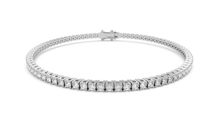 Taylor & Hart Juniper 3.00ct Tennis Bracelet Jewellery 360 degree image 0