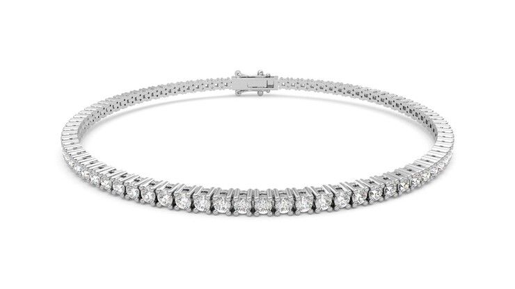 Taylor & Hart Juniper 3.00ct Tennis Bracelet Jewellery 360 degree image 1