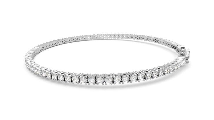 Taylor & Hart Juniper 3.00ct Tennis Bracelet Jewellery 360 degree image 19
