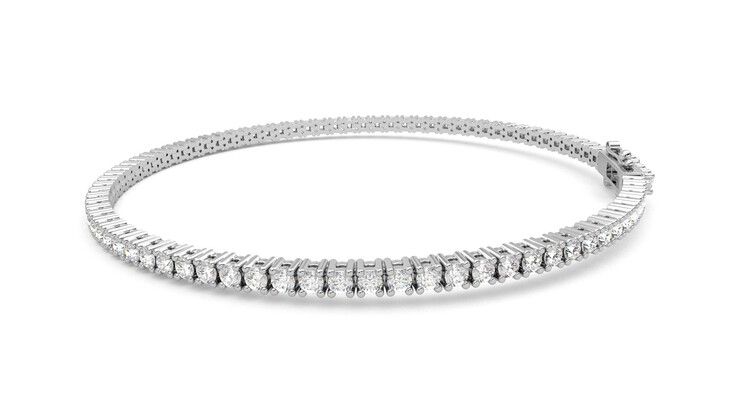 Taylor & Hart Juniper 3.00ct Tennis Bracelet Jewellery 360 degree image 20