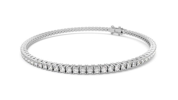 Taylor & Hart Juniper 3.00ct Tennis Bracelet Jewellery 360 degree image 24
