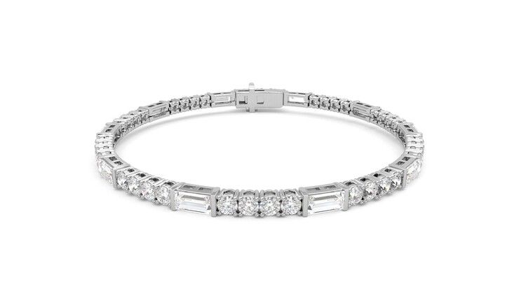 Taylor & Hart Serrienne 5.00ct Tennis Bracelet Jewellery 360 degree image 0