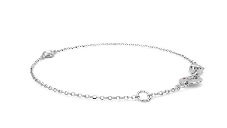 Taylor & Hart Solanna Bracelet Jewellery 360 degree image 19