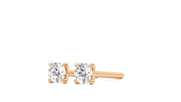 Taylor & Hart Dea 0.20ct Studs Jewellery 360 degree image 25